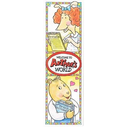 ☆SALE!☆アーサー ブックマーク Prunella and The Brain Arthur pbs kids 71p | 