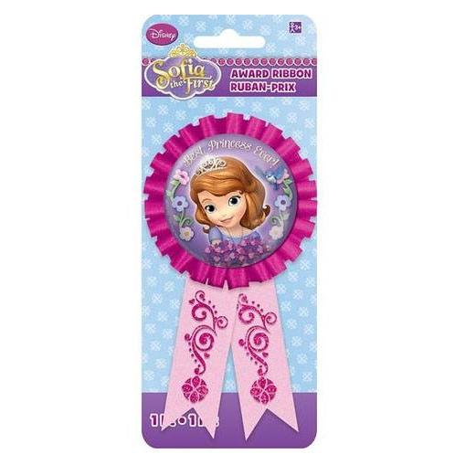 ちいさなプリンセス ソフィア(Sofia the First) アワードリボン amscan9230（ディズニージュニア 勲章 ロゼット シール パーティー ) |  | 01