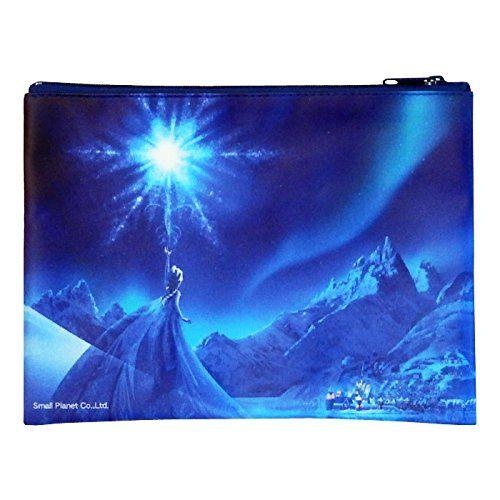 アナと雪の女王 フラットポーチ エルサ9856（FROZEN エルサ キャラクター 雑貨 ) |  | 01