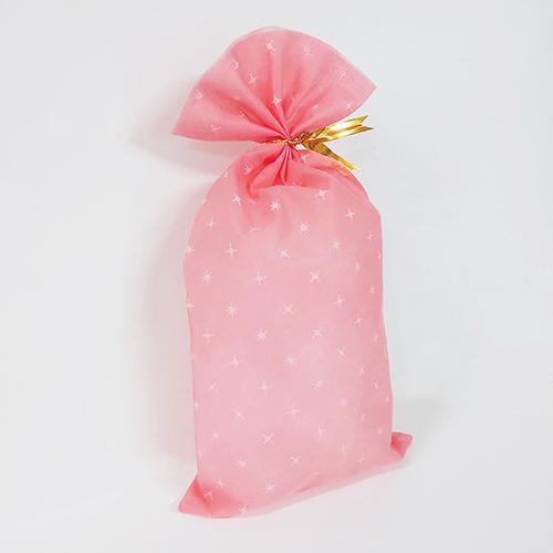 ラッピング 袋 不織布ギフトバッグ ( キラキラピンク M ) ゴールドタイ付き 3枚 etc0019 ラッピンググッズ ラッピング用品 ギフト プレゼント 包装 グッズ |  | 01