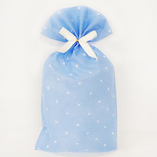 ラッピング 袋 不織布ギフトバッグ ( キラキラブルー S ) リボンタイ付き 3枚 etc0028 ラッピンググッズ ラッピング用品 ギフト プレゼント 包装 グッズ |  | 01