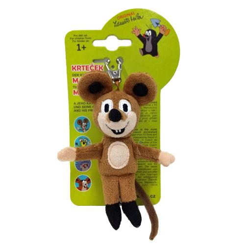 クルテク ミニキーホルダー (ネズミ) pud096 Krtek もぐらのクルテク