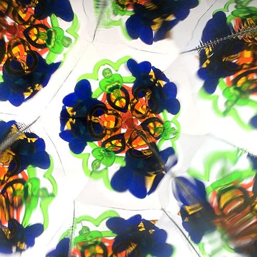 WikyToys クルテク 万華鏡 カレイドスコープ ( パッケージ水色