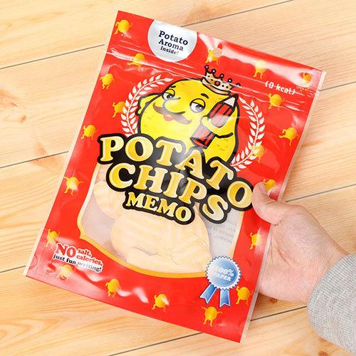 CHIPSメモ ( ポテトチップス ) pud166 メモ帳 文具 文房具 海外