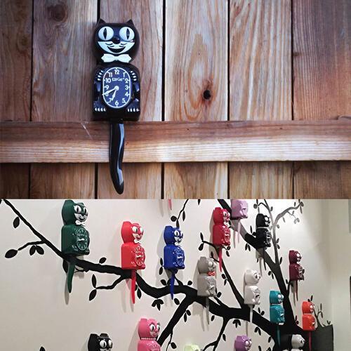 キットキャットクロック ( クラッシック ブラック ) Kit-Cat klock