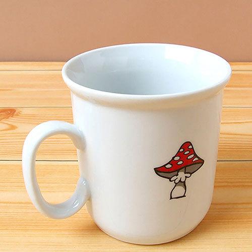 クルテク マグカップ S ( キノコ ) pud487 KRTEK Thun社 食器 チェコ