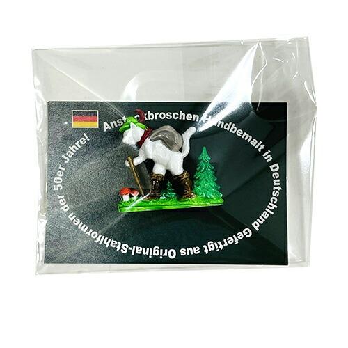 ドイツ製 ブローチ ( 長靴を履いた猫 )  pud705f WALTER&PREDIGER ピンブローチ ハンドペイント アクセサリー グッズ 輸入雑貨 WUP4229 |  | 01