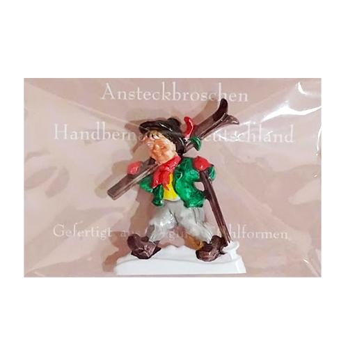 ドイツ製 ブローチ ( スキー BOY ) pud707e WALTER&PREDIGER ピンブローチ ハンドペイント アクセサリー グッズ 輸入雑貨 WUP4117 |  | 01