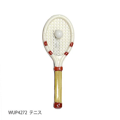 ドイツ製 ブローチ ( テニス ) pud707g WALTER&PREDIGER ピンブローチ ハンドペイント アクセサリー グッズ 輸入雑貨 テニスラケット WUP4272 | 