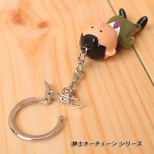 アルフレッド フィッシャー キーホルダー キーチェーン ( 紳士 ライト