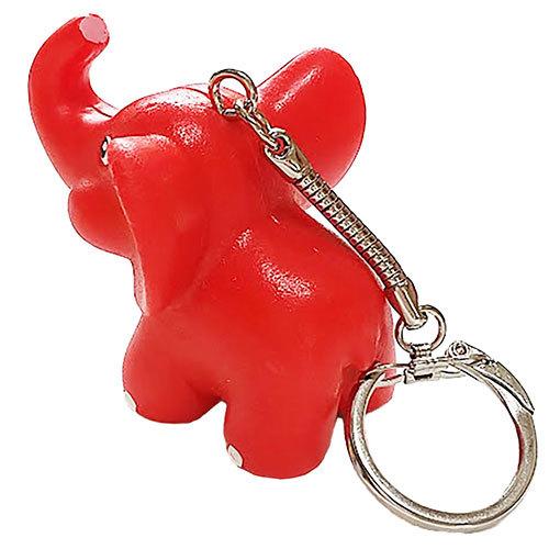 アルフレッド フィッシャー キーホルダー キーチェーン ( ぞう 赤