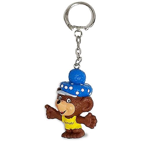 アルフレッド フィッシャー キーホルダー キーチェーン ( クマ 帽子 青水玉 ) pud741b フィギュア くま ベアー グッズ 雑貨 ドイツ製 ALFI AF9029 |  | 01