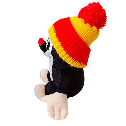 クルテク ぬいぐるみ マイクロクルテク キャップ 14cm ( お座り レッド