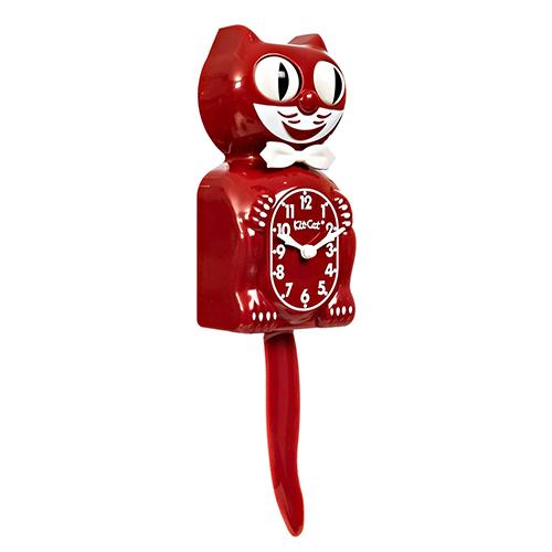 キットキャットクロック ( スペースチェリー ) pud992 KitCat klock 2023 新色 猫 ねこ 掛け時計 時計 ウォール