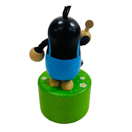 DETOA 木製 フィギュア プッシュトイ ( シャベル ) pud997 インテリア