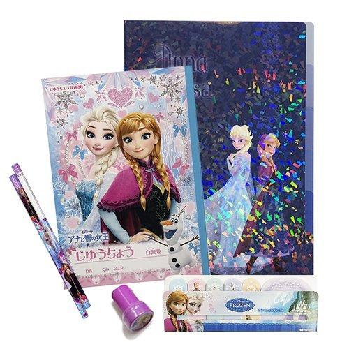 アナと雪の女王 文具セット 5点 Yts0079 クリアファイル 自由帳 えんぴつ 付箋 女の子 景品 ギフト 文房具 女子 返品送料無料 ノート サンスター ミニスタンプ