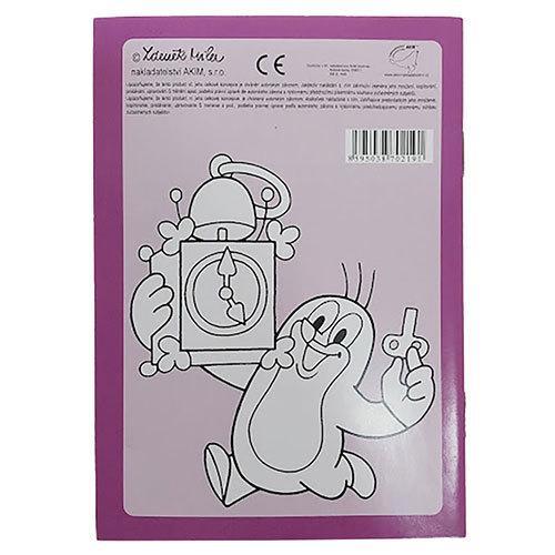 クルテク ミニノート A6サイズ 4冊 yts0183 Krtek チェコ もぐらの