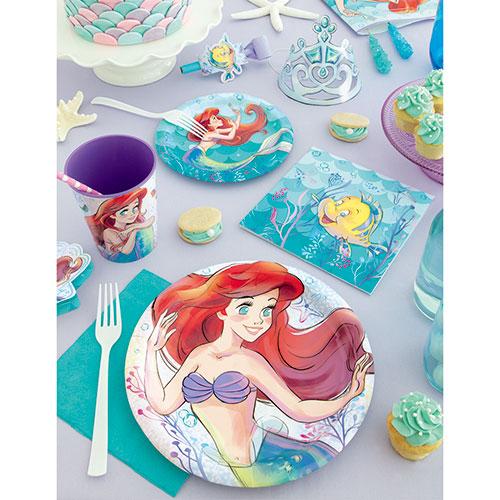 アリエル パーティーグッズ 3アイテム yts0384 使い捨て 食器