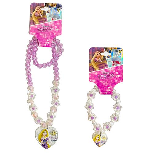 ラプンツェル フラワービーズ ネックレス & ブレスレット 2点 セット