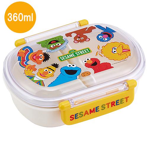 スケーター セサミストリート ランチセット 360ml ( 弁当箱 カトラリー