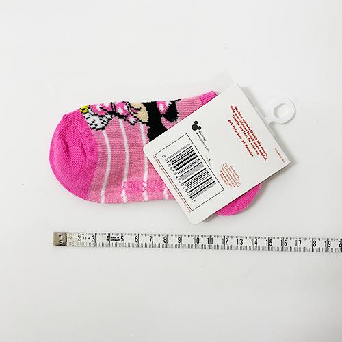 ミニー 靴下 2足セット ( 白・ピンク ／ 5 - 6.5インチ