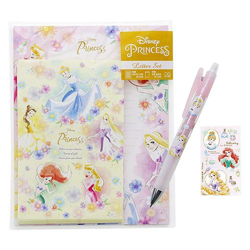 ディズニープリンセス 文具セット 2点 ( レターセット シャーペン