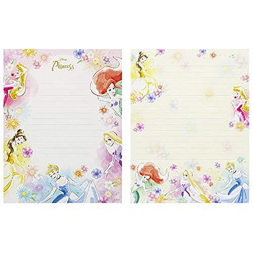 ディズニープリンセス 文具セット 2点 ( レターセット シャーペン