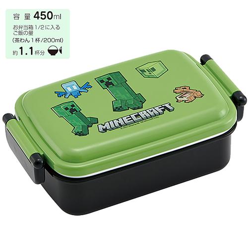 マインクラフト ランチセット 450ml （ 弁当箱 クロス ランチバッグ 箸