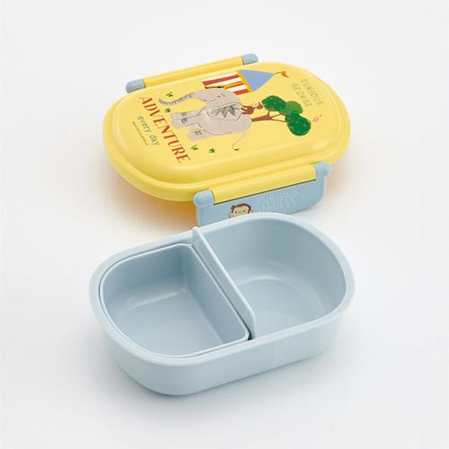 スケーター おさるのジョージ ZOO ランチセット 360ml ( 弁当箱 スケーター おさるのジョージ ZOO ランチセット 360ml ( 弁当箱