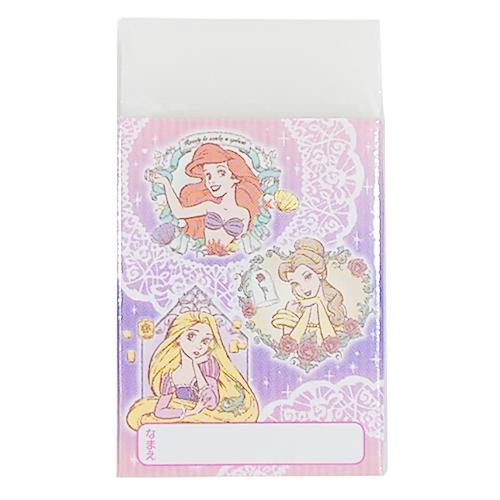ディズニープリンセス 文具セット 4点 ( 方眼ノート 鉛筆 消しゴム
