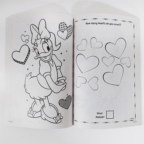 訳あり】 ミッキー & ミニー カラーリングブック 2冊セット yts1490