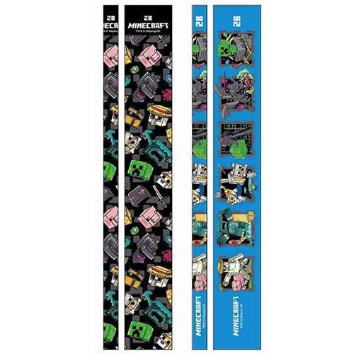 マインクラフト 文具セット 6点 ( ノート B5 鉛筆 鉛筆キャップ 定規