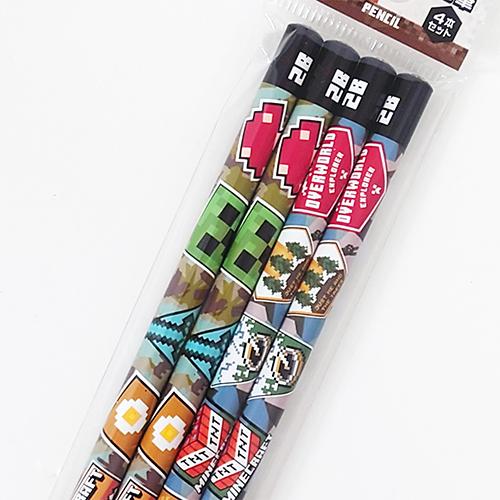 マインクラフト　6点セット マインクラフト 文具セット 6点 ( 自由帳 インデックスファイル 鉛筆