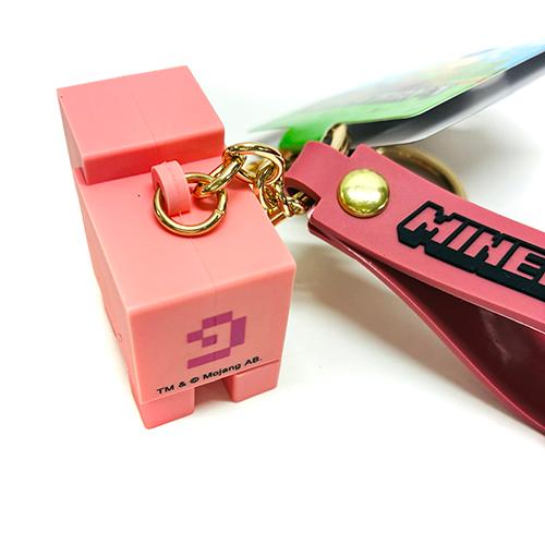 マインクラフト ミニタオル & マスコットキーホルダー セット ( ブタ