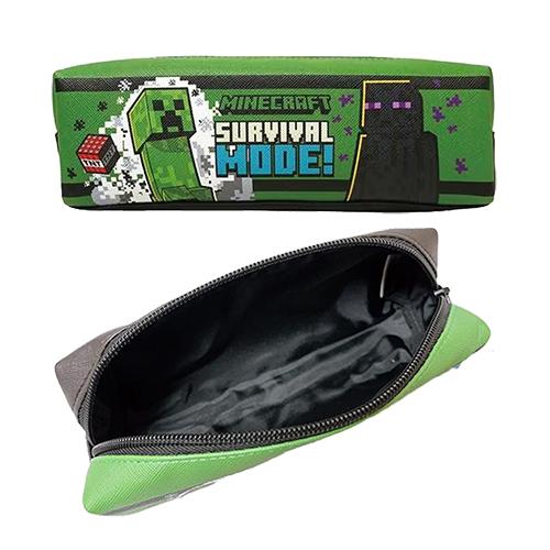 マインクラフト 文具セット 7点 ( スクエアポーチ 鉛筆 消しゴム 定規