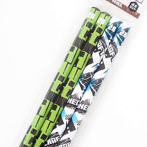 マインクラフト 文具セット 6点 ( 自由帳 B5 鉛筆 鉛筆キャップ 定規