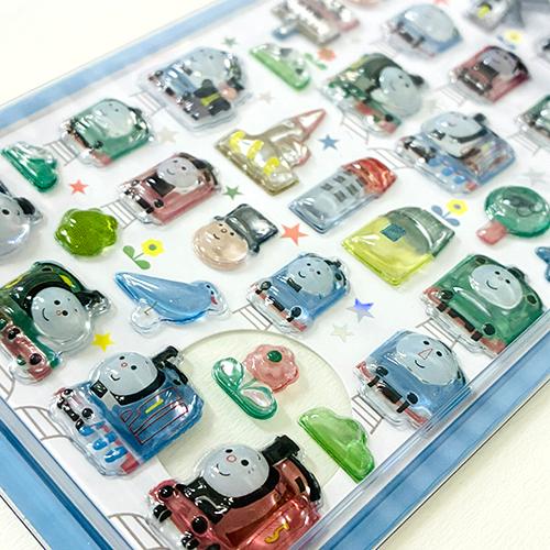 サンスター文具 ボンボンドロップシール きかんしゃトーマス 2種