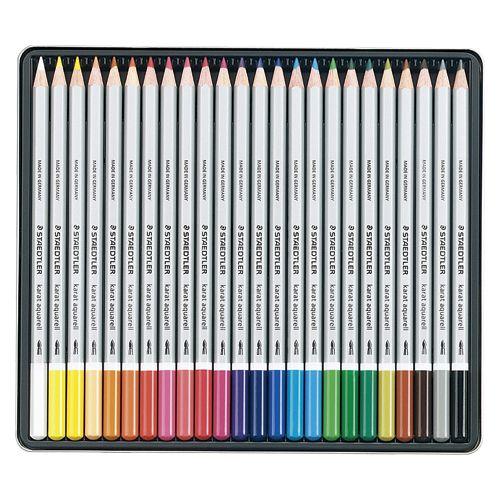 ステッドラー　カラトアクェレル水彩色鉛筆　２４色　１２５　Ｍ２４ : 125m24 : プレザ太作 - 通販 - Yahoo!ショッピング