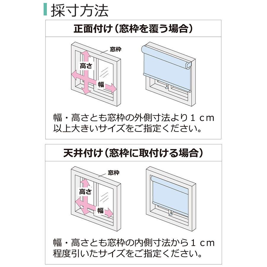 ロールスクリーン F-S-1K20090 サイズオーダー 遮光1級 カーテン ブラインド 巻き上げ式  目隠し 空間 仕切り 送料無料｜price-one1｜07