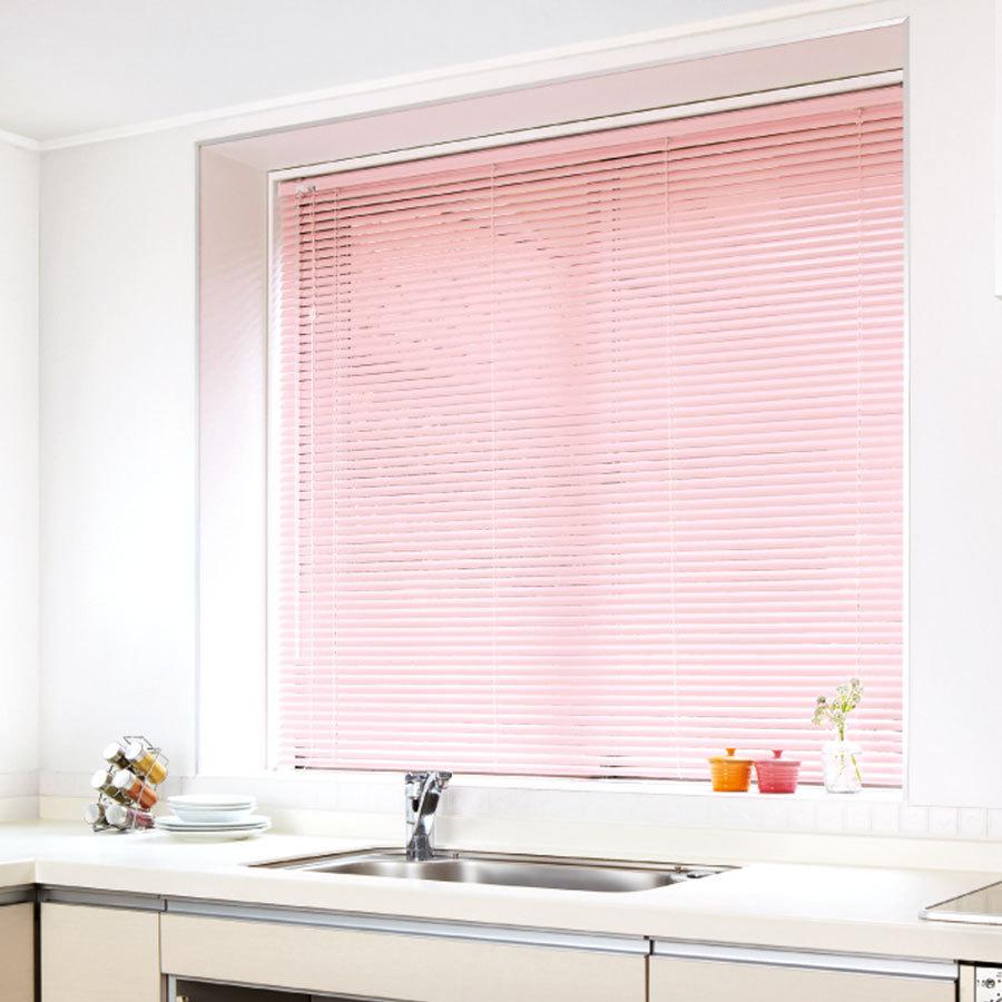 インテリアブラインド F-TI-140300 サイズオーダー 耐水仕様 カーテン ロールブラインド 横型 目隠し 洗面所 浴室 キッチン 送料無料