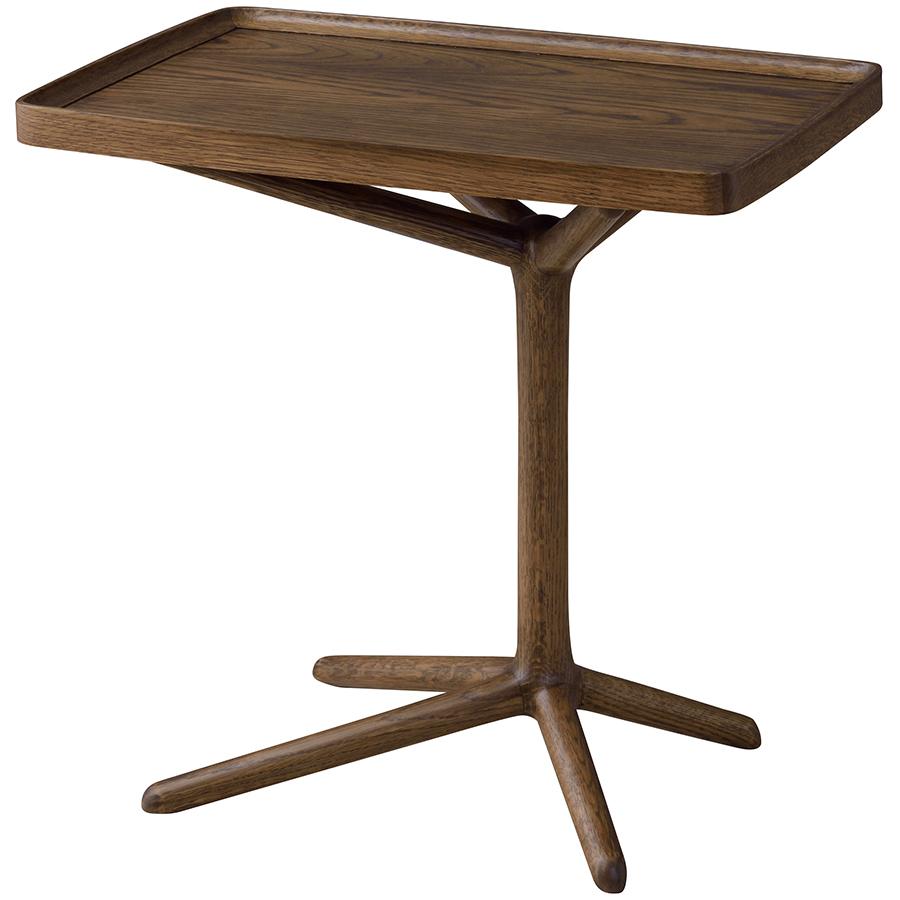 サイドテーブル GT-880 2WAYテーブル 机 つくえ センターテーブル ベッドサイド ウッドテーブル 木製 トレー形天板 レトロ調 インテリア｜price-one1｜06
