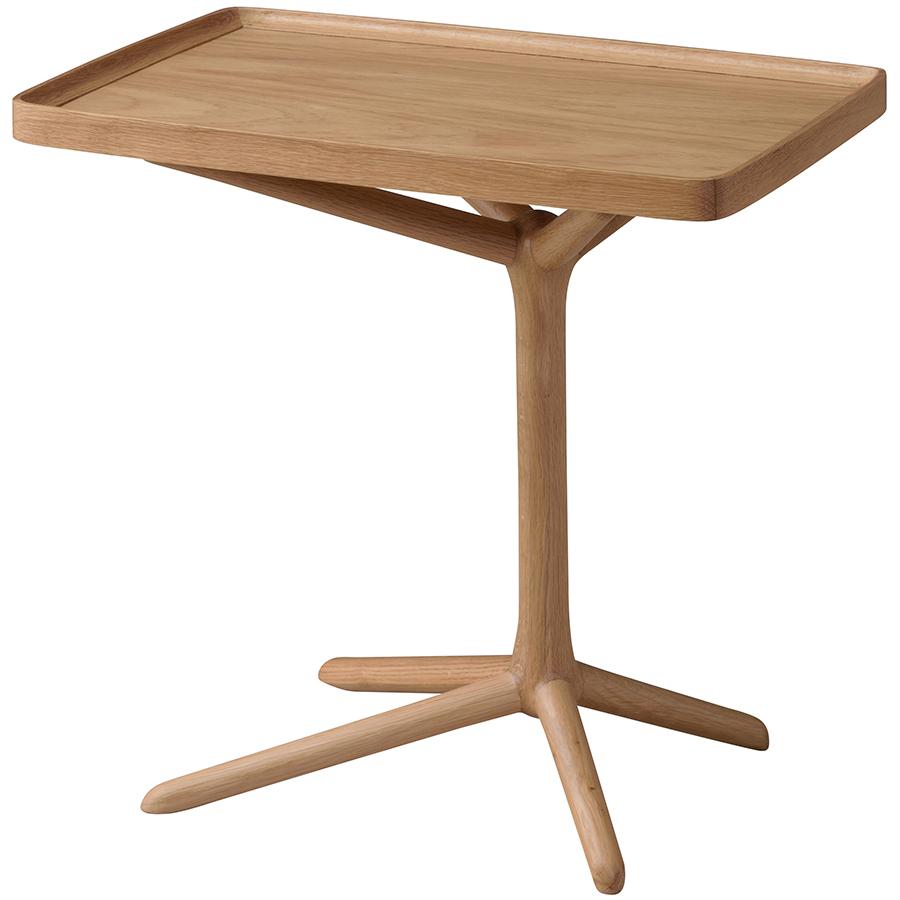 サイドテーブル GT-880 2WAYテーブル 机 つくえ センターテーブル ベッドサイド ウッドテーブル 木製 トレー形天板 レトロ調 インテリア｜price-one1｜07
