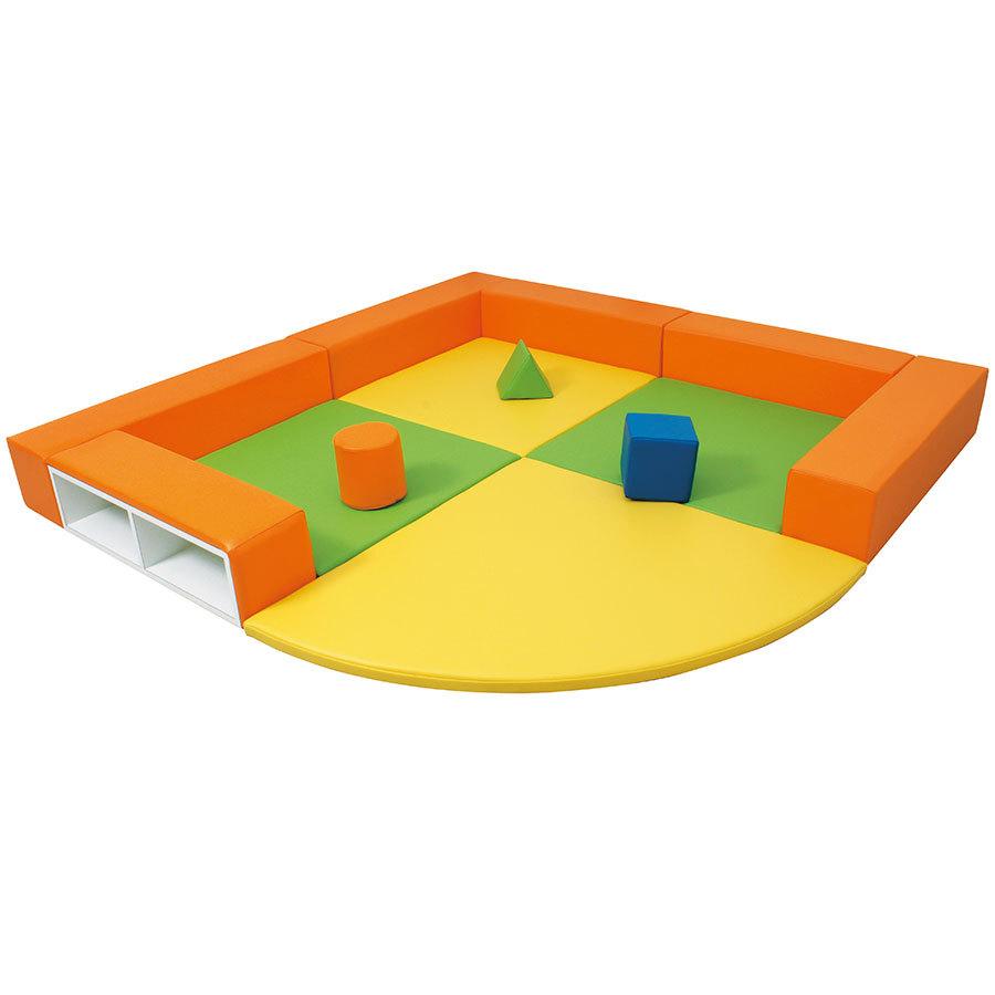 シューズボックス KID-B925 シューズBOX キッズファニチャー 靴箱 くつ箱 キッズステーション 遊戯室 公共施設 託児施設 学校 店舗 弘益の画像