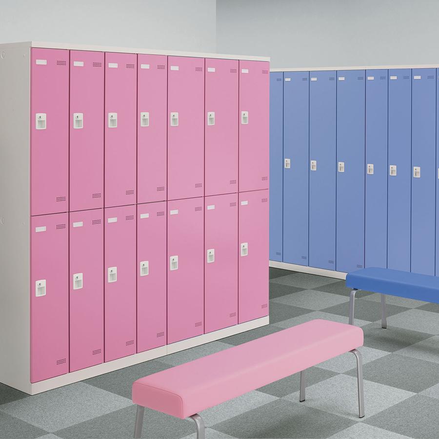 ボタンさん専用　更衣室ロッカー 送料無料】 6人用 3列2段 更衣室ロッカー スチールロッカー 鍵付き