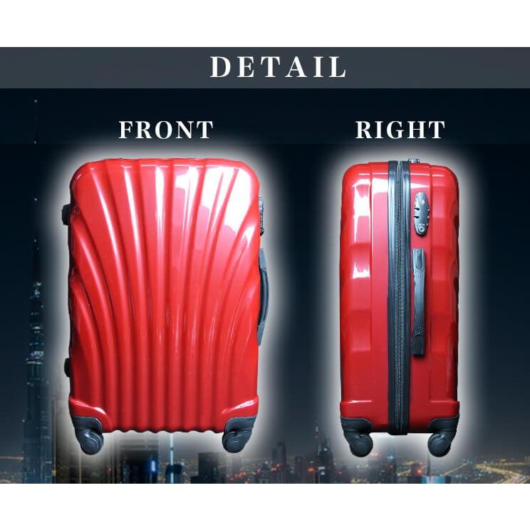 スーツケース Sサイズ 42L キャリーケース 小型 大容量 1-3日用 TSAロック ファスナー 超軽量 頑丈 全面開き キャスター ロック式 海外 1泊2日 2泊3日｜price-value-com｜05