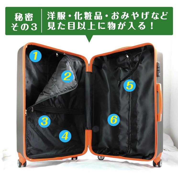 スーツケース Sサイズ 39L キャリーケース 小型 大容量 1-3日用 TSAロック ファスナー 超軽量 頑丈 全面開き キャスター ロック式 海外 1泊2日 2泊3日 |  | 03