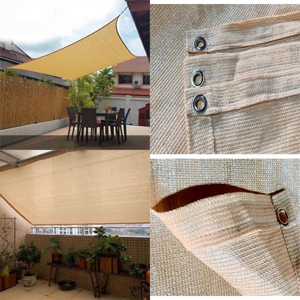 日よけ サンシェード 2m×3m UVカット率90% 遮光率90% オーニング