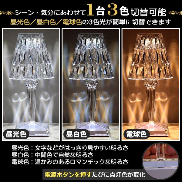 テーブルランプ クリスタル 間接照明 デスクライト 透明 ベッド テーブルランプ クリスタル 間接照明 デスクライト 透明 ベッド