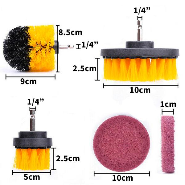 電動ドリル用 ブラシ 掃除ブラシ 10点セット アタッチメント キッチン