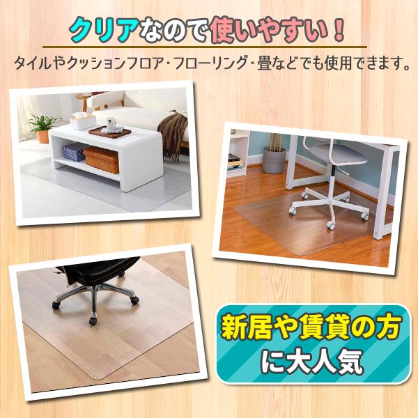 冷蔵庫マット Lサイズ 600L 厚さ 2mm キズ防止 傷防止 凹み防止 床